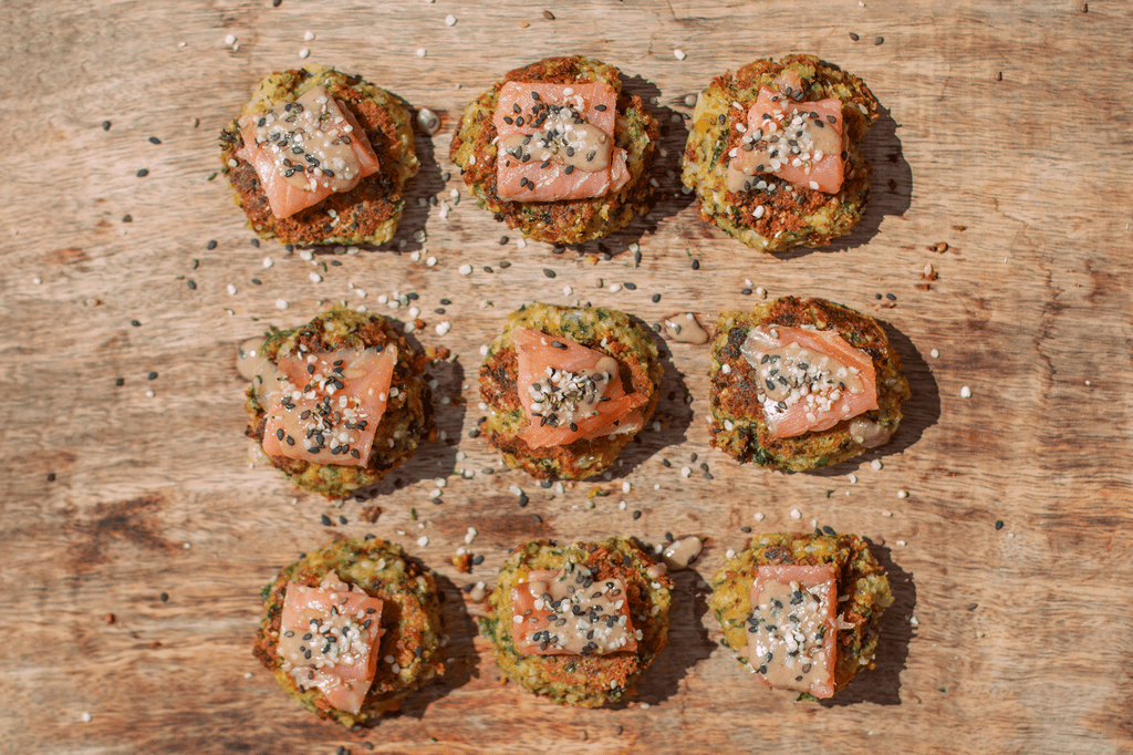Brain-Loving Salmon Falafel Bites