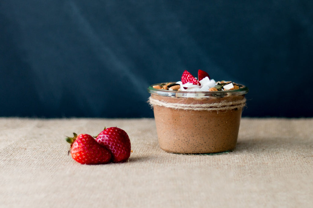 BePure Strawberry Chia Seed Pudding